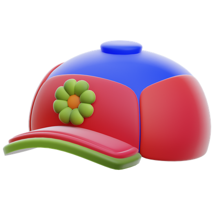 Sommermütze  3D Icon