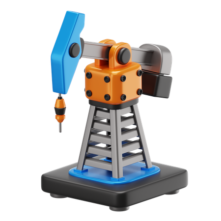 Equipamento de perfuração  3D Icon