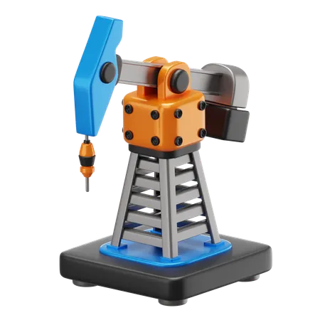 Equipamento de perfuração  3D Icon