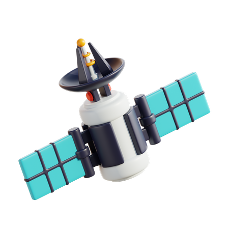 Sonda espacial  3D Icon