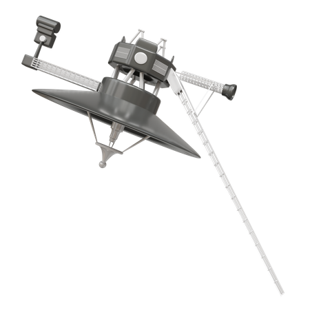 Sonda espacial  3D Icon