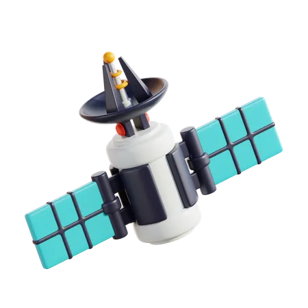 Sonda espacial  3D Icon