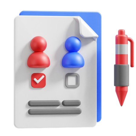 Sondage  3D Icon