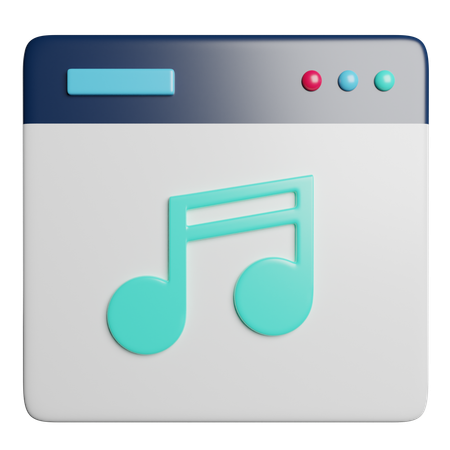 Song  3D Icon