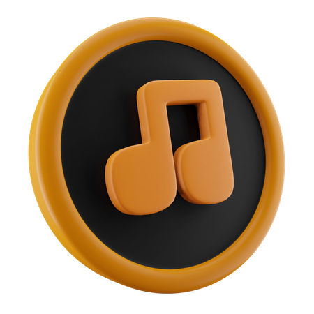 Song Music  3D Icon