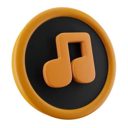 Song Music  3D Icon