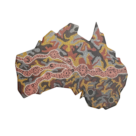 Songlines Map  3D Icon