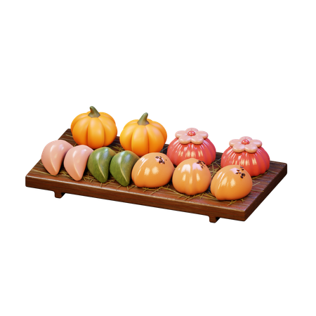 Songpyeon  3D Icon
