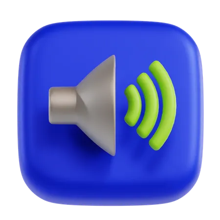 Sonido  3D Icon