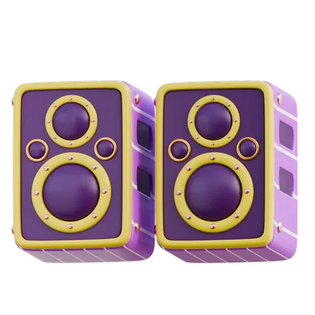 Sonido  3D Icon