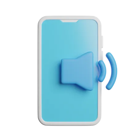 Sonido del telefono  3D Icon