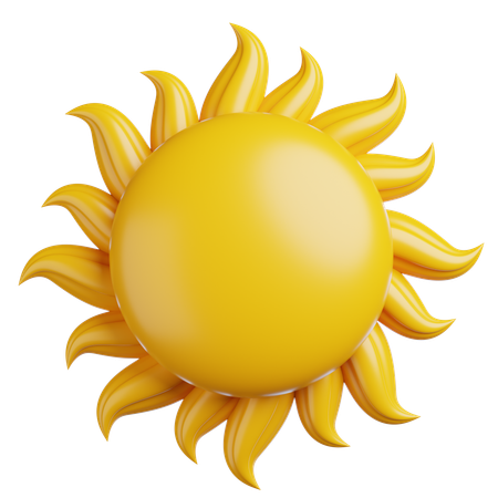 Sonne  3D Icon