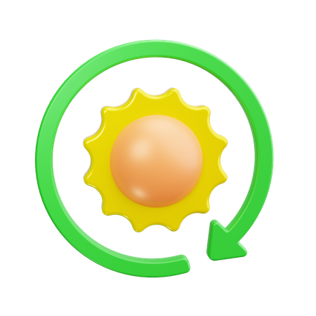 Sonne  3D Icon