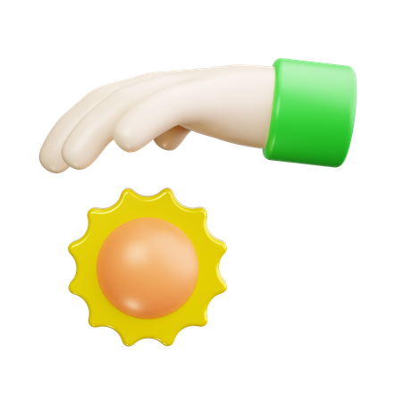 Sonne  3D Icon