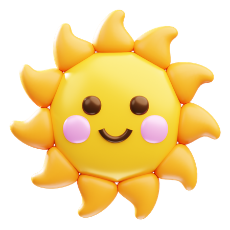 Sonne  3D Icon