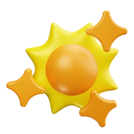 Sonne  3D Icon