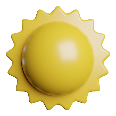 Sonne  3D Icon