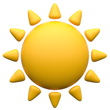 Sonne  3D Icon