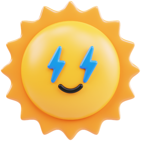 Sonne  3D Icon