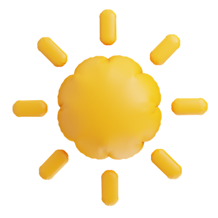 Sonne  3D Icon