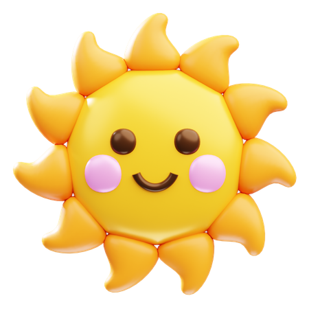 Sonne  3D Icon