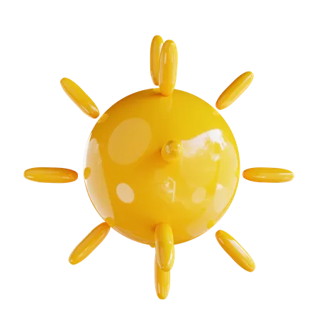 Sonne  3D Illustration