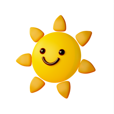 Sonne  3D Icon