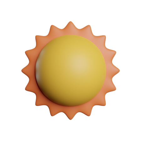 Sonne  3D Icon