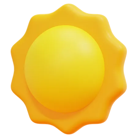 Sonne  3D Icon