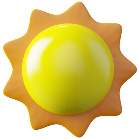 Sonne  3D Icon