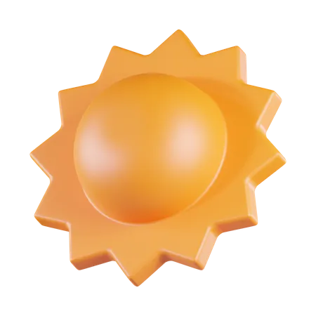 Sonne  3D Icon