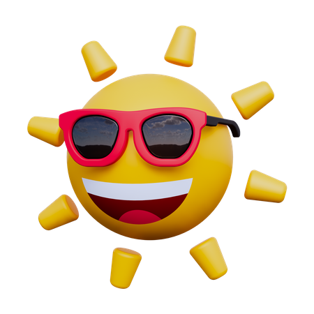 Sonne  3D Icon