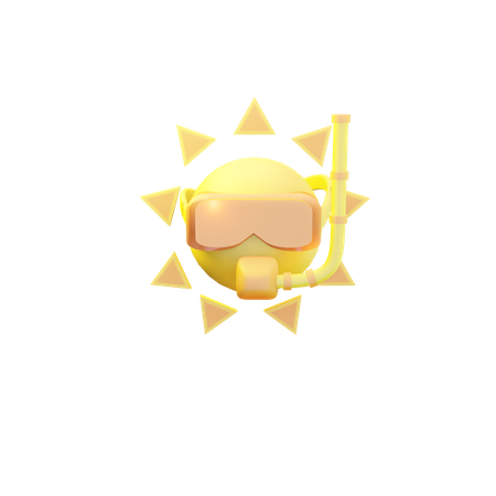 Sonne  3D Icon