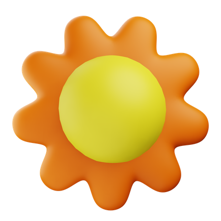 Sonne  3D Icon