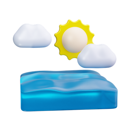 Sonnenaufgang  3D Icon