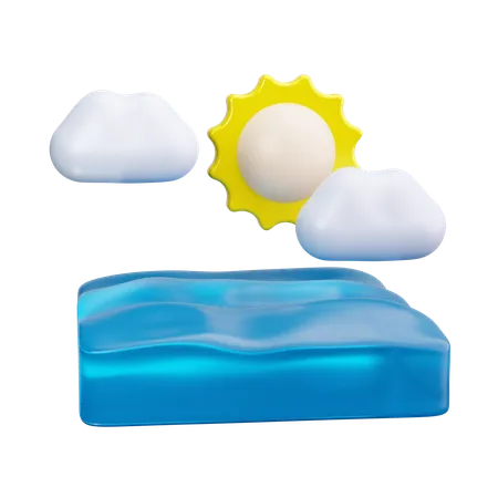 Sonnenaufgang  3D Icon