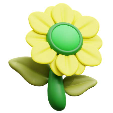 Sonnenblume  3D Icon