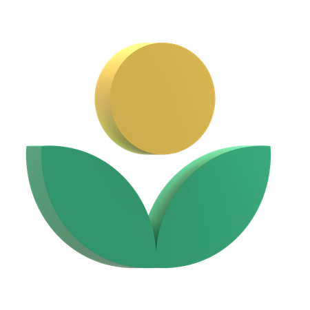 Sonnenblume  3D Icon