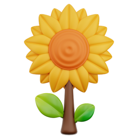 Sonnenblume  3D Icon