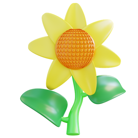 Sonnenblume  3D Icon