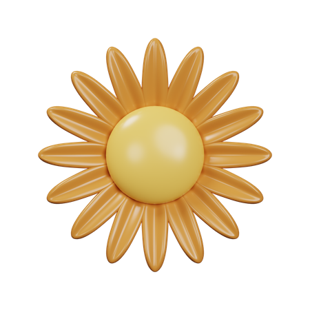 Sonnenblume  3D Icon