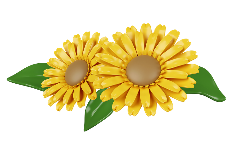 Sonnenblume  3D Icon