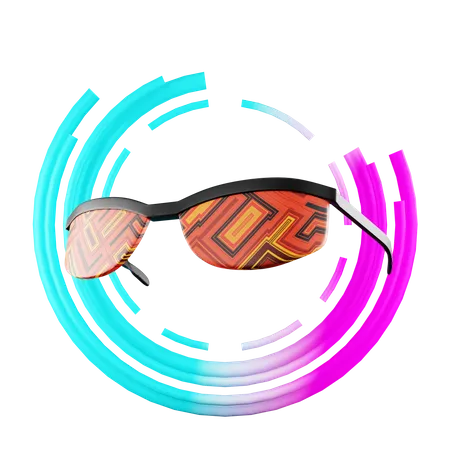 Sonnenbrille  3D Icon