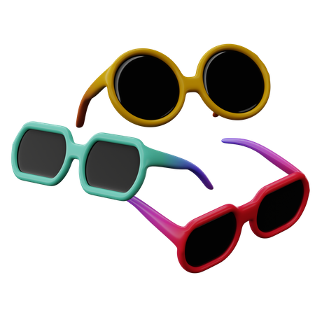 Sonnenbrille  3D Icon