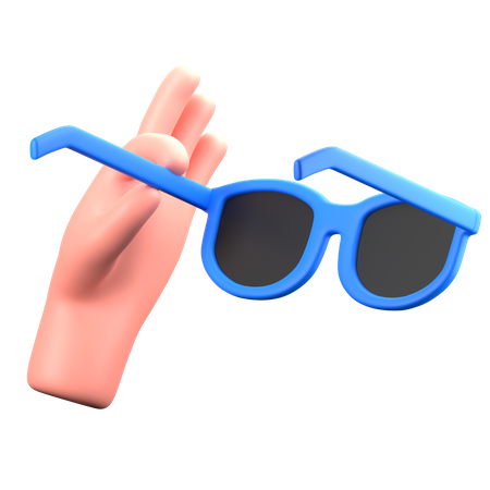 Sonnenbrille  3D Icon