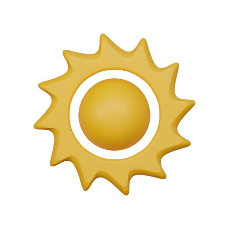 Sonnenschein  3D Icon