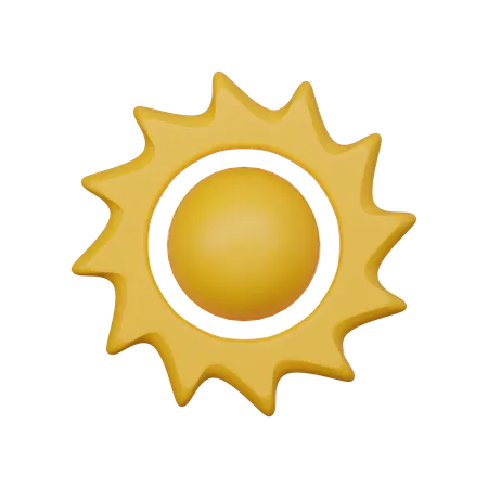 Sonnenschein  3D Icon