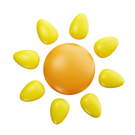 Sonnenschein  3D Icon