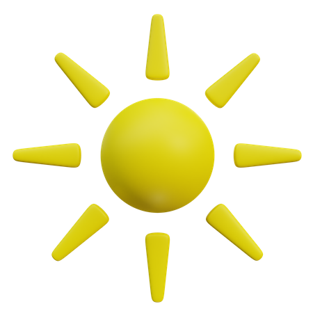 Sonnenschein  3D Icon