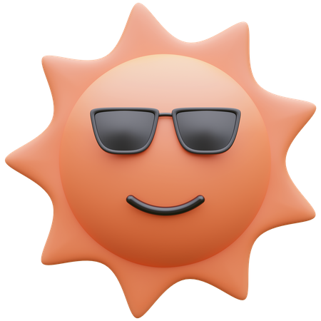 Sonnenschein  3D Icon